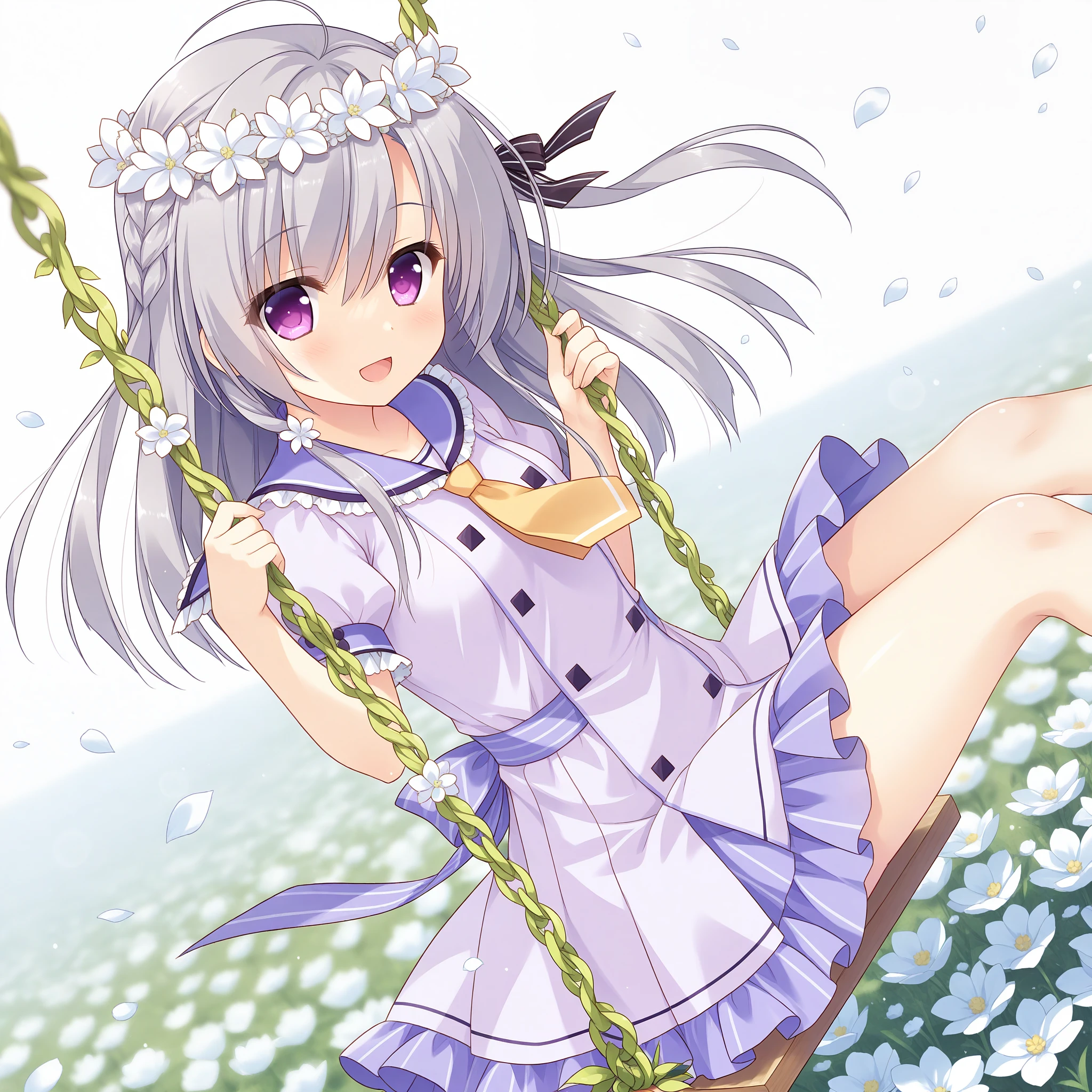 Featured image #3 for Ren (莲) | Karenai Sekai to Owaru Hana (永不枯萎的世界与终结之花) | NoobAI & illu