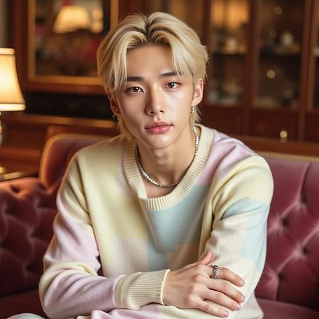 Featured image #1 for Hyunjin from Stray Kids Flux LoRA