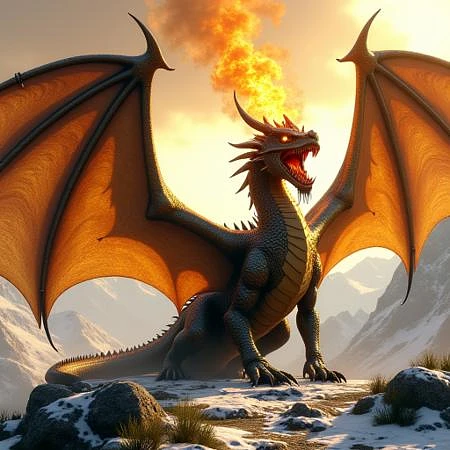 Featured image #2 for My flux Dragon