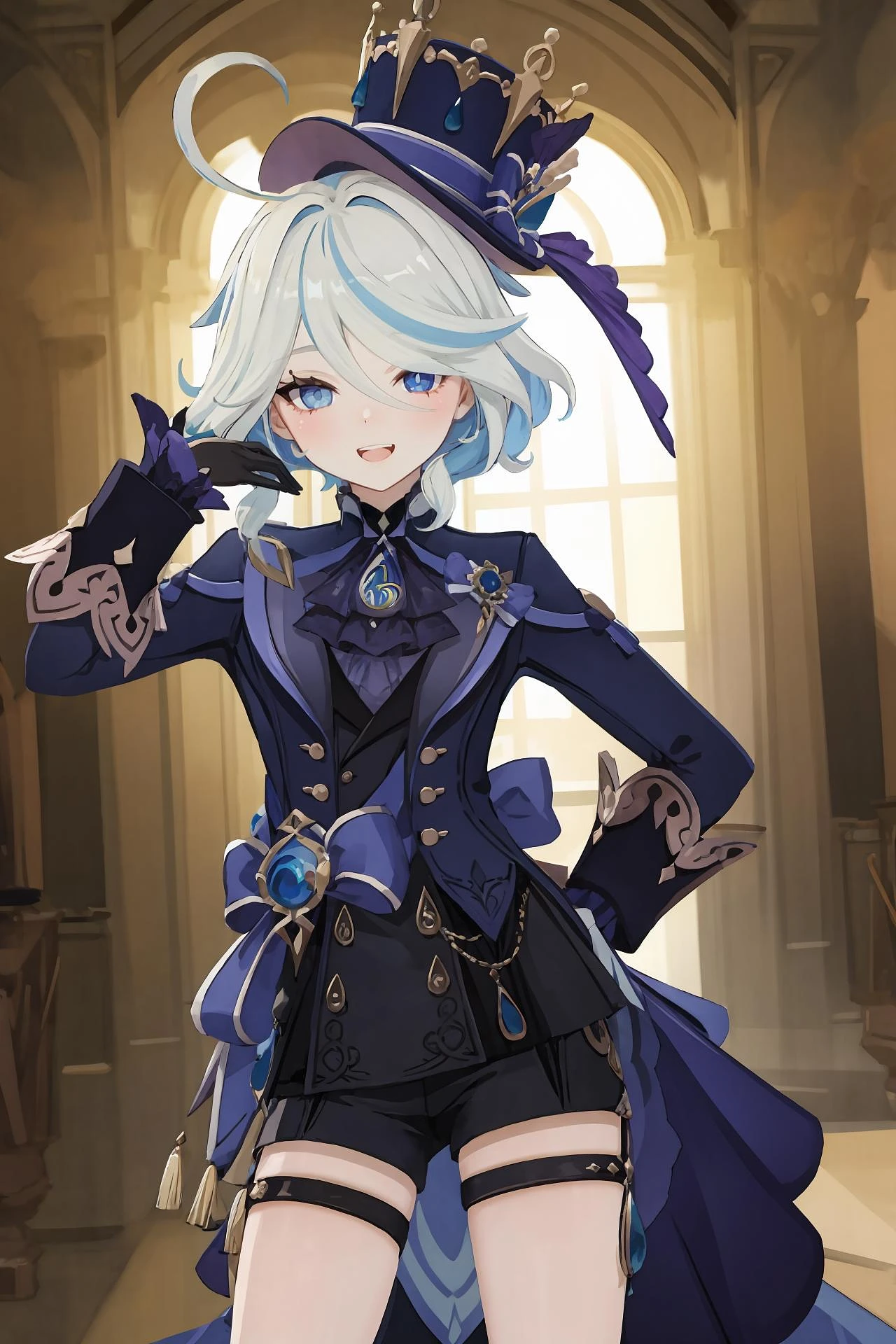Featured image #4 for Furina Focalors 芙宁娜 芙卡洛斯 2in1 (Pony,XL,1.5)