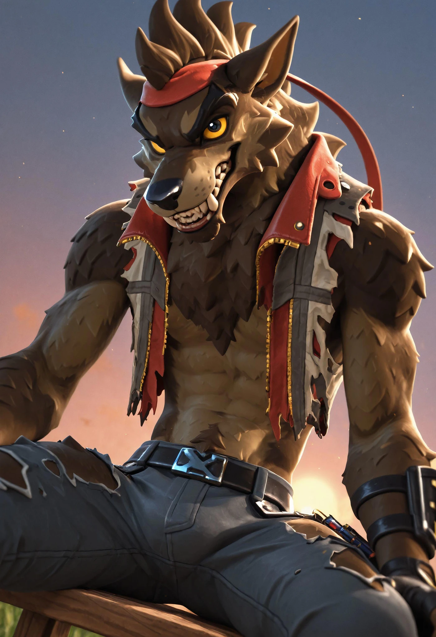 Featured image #2 for Dire (Fortnite) | Оборотень (Фортнайт) [Pony / Illustrious]