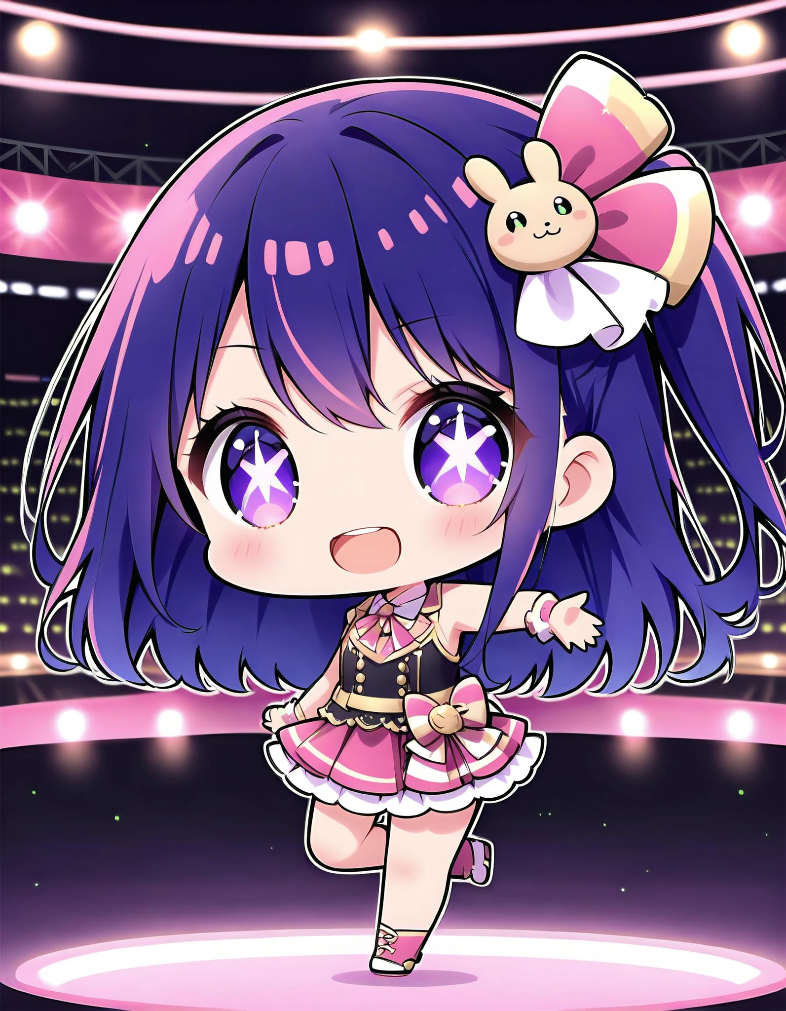 Featured image #1 for ちびキャラ ( Chibi character ) Illustrious LoRA by coa Style
