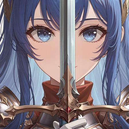 Featured image #2 for Sword Salute (Pose) SDXL LoRA [Illustrious]