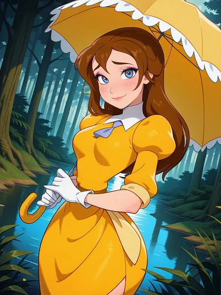 Featured image #4 for Jane Porter (Tarzan) - Disney Princess - | Illustrious XL | XL PONY | SD 1.5 | - by YeiyeiArt