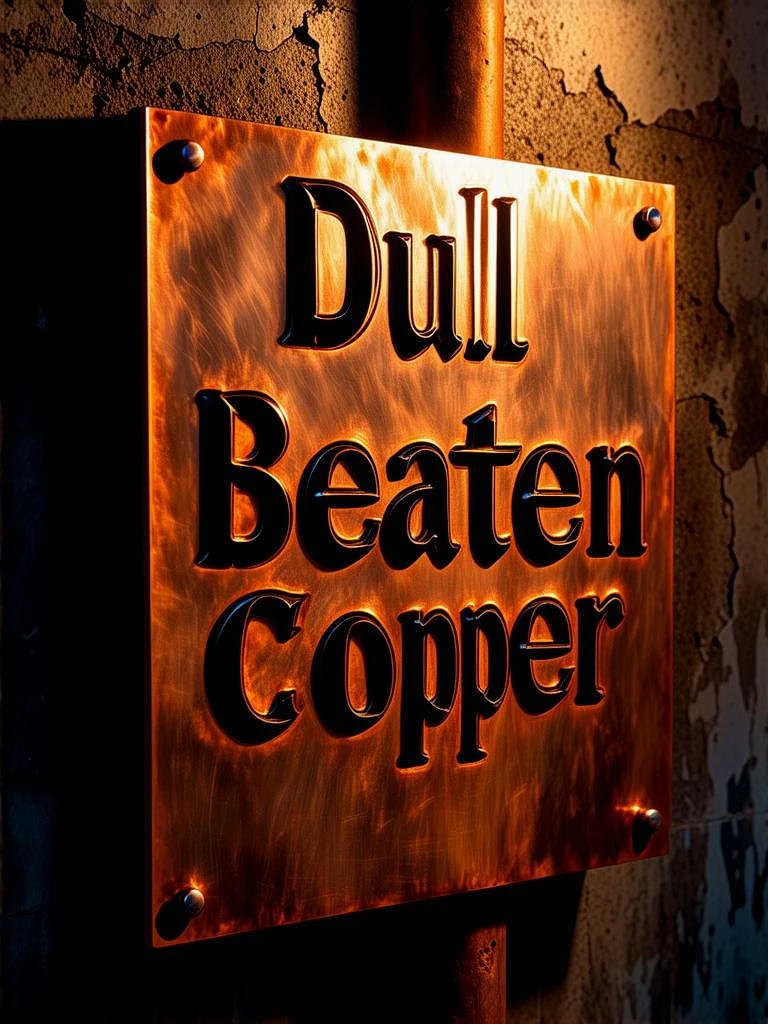 Featured image #6 for Dull Beaten Copper Style - CE