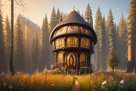Featured image #3 for Better Hobbit House - fantasy cottage in the style of Lord of The Rings