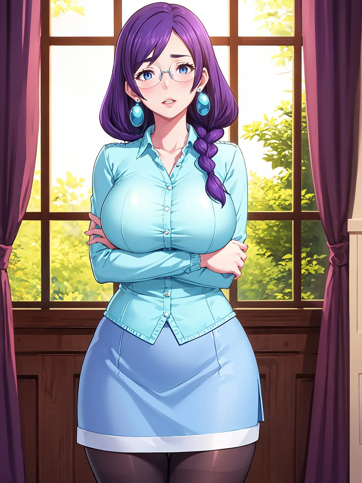 Featured image #6 for Inoue Aoi (Hentai: Jutaijima) NAI Vpred / EPS / IL / PonyXL / SD1.5