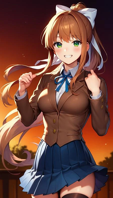 Featured image #2 for 莫妮卡-心跳文学部（Monika-Doki Doki Literature Club）