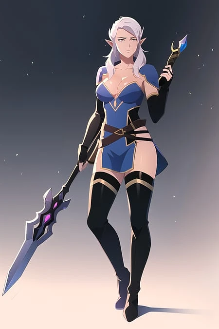 Featured image #4 for Vox Machina Style LoRA