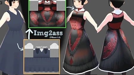 Featured image #1 for Image to Vroid Studio Asset generator