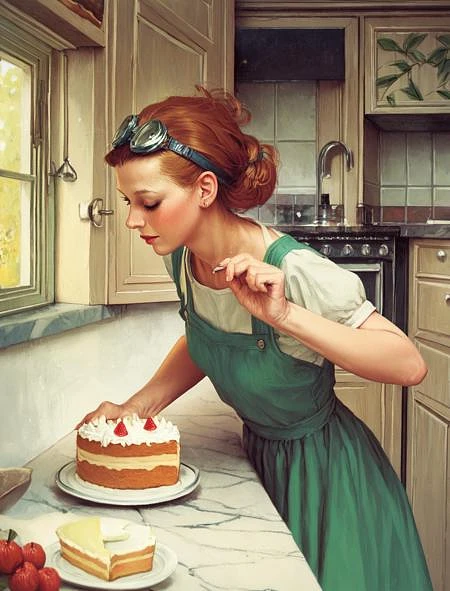 Featured image #1 for Norman Rockwell Style