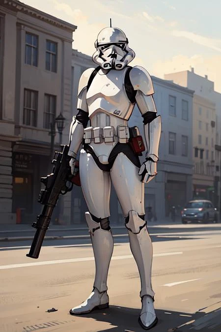 Featured image #2 for Stormtrooper Armor (from Star Wars) [SD | XL | PD | IL]