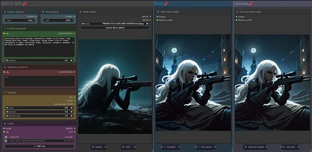 Featured image #5 for IMG to IMG simple workflow SDXL | UPSCALE | LORA | CIVITAI Metadata