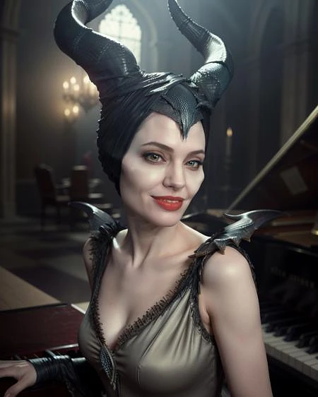 Featured image #4 for Maleficent Angelina - LORA 👑