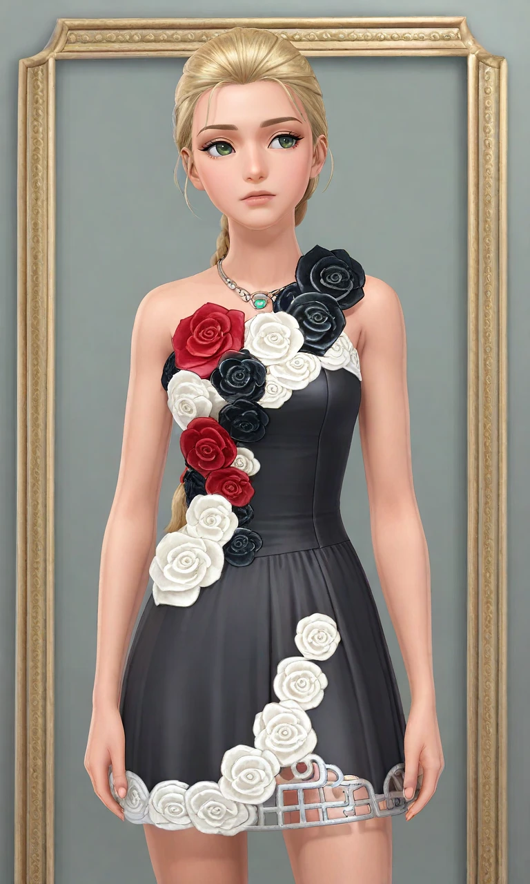 Featured image #1 for The Sims 3 Rose Dress