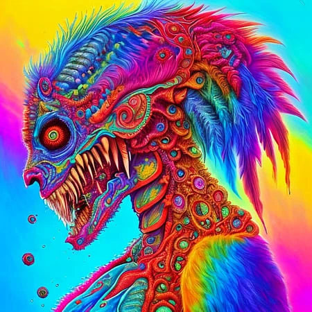 Featured image #2 for Vibrant Grotesque Horror
