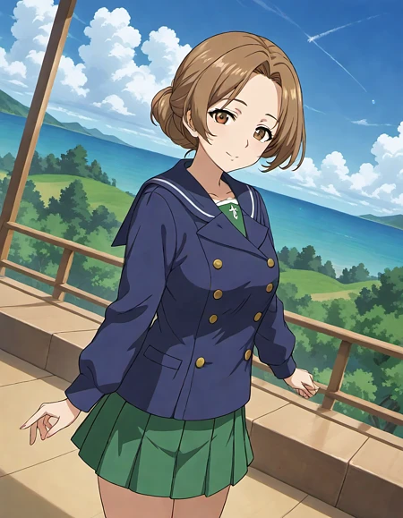 Featured image #4 for ooarai winter school uniform (girls und panzer) / 大洗女子冬服 (ガールズアンドパンツァー)