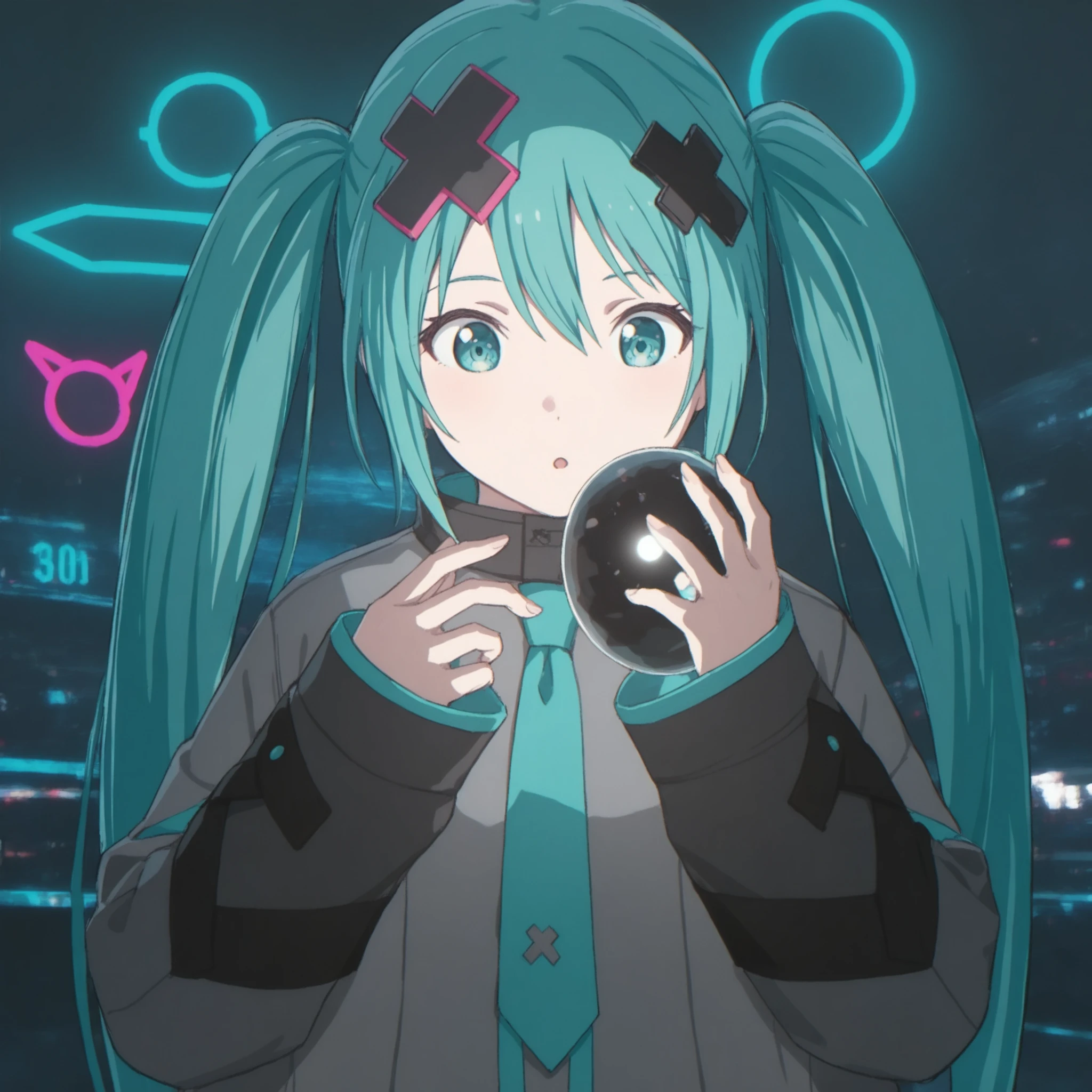 Featured image #2 for Crosed Cross Jacket (Hatsune Miku) / Project SEKAI