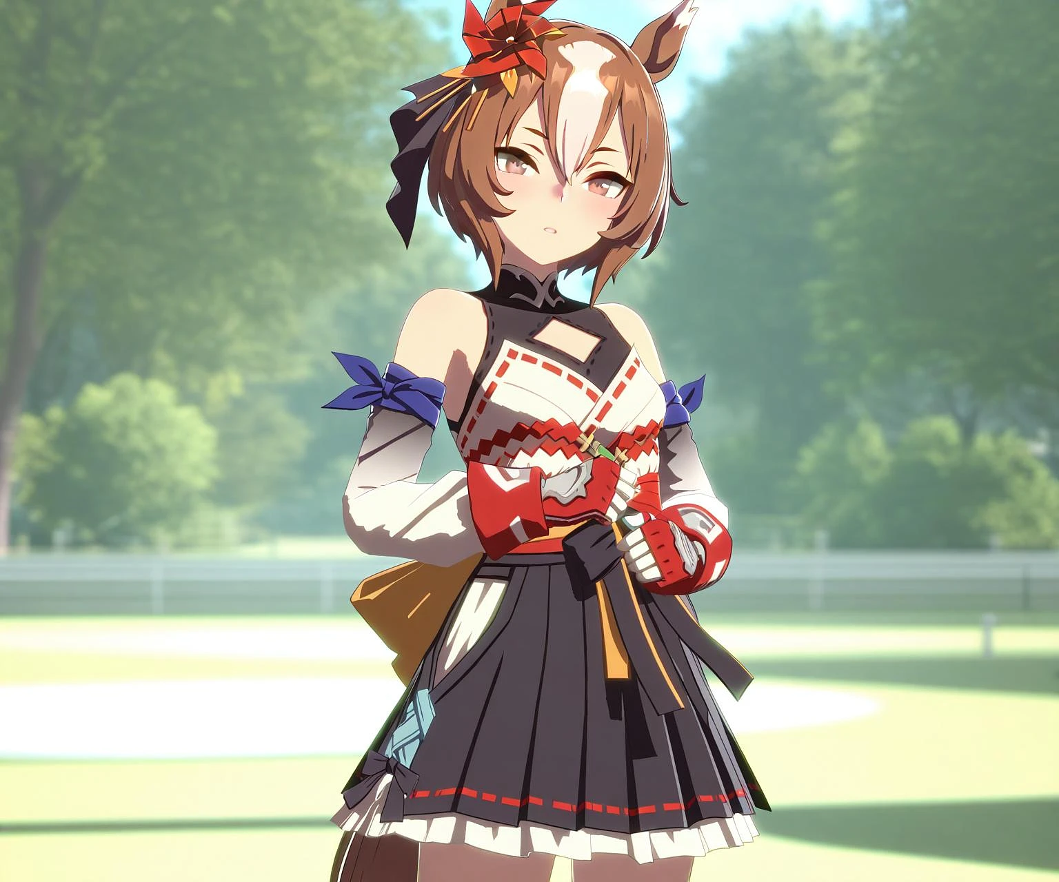 Featured image #1 for Yaeno Muteki (Umamusume) in game style 3D ILL-v2