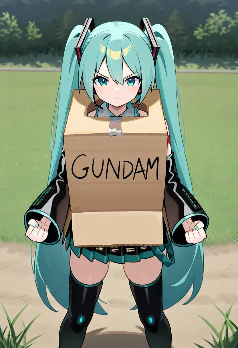 Featured image #1 for [IL] Cardboard Box Gundam / 箱ガンダム / ダンボールガンダム