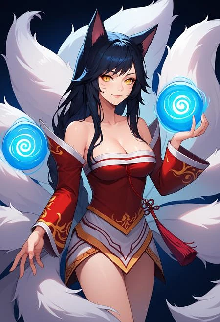 Featured image #1 for Ahri | League of Legends | All 20+ Skins | Character Pack LoRA XL
