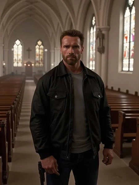Featured image #2 for Action Hero Roles Played by Arnold Schwarzenegger_Flux