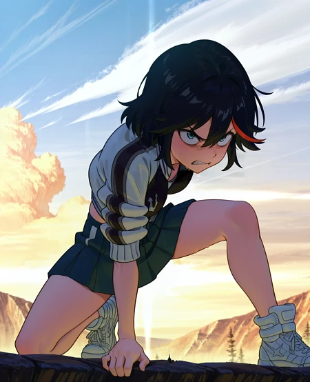 Featured image #2 for Matoi Ryuko (Kill La Kill) - 7 Outfits - Pony / Illustrious
