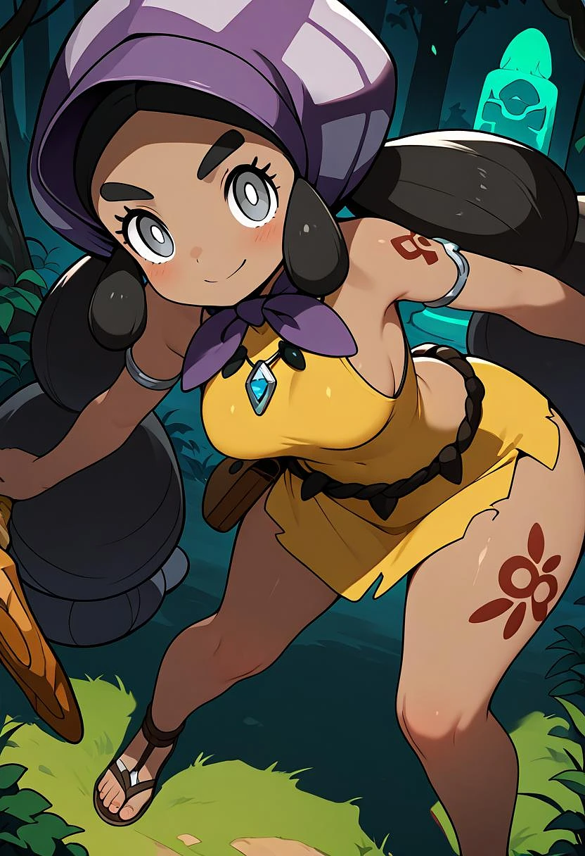 Featured image #4 for Hapu: Poni Kahuna | ハプウ (Pokemon) [Illustrious & Pony & SD1.5]