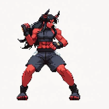 Featured image #5 for Capcom VS Snk / Pixel Art  (Retro Video Game)- | Illustrious XL | - COMMISSION by YeiyeiArt