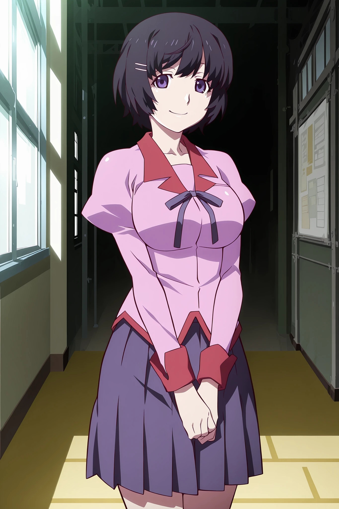Featured image #2 for Tsubasa Hanekawa and Black Hanekawa (Monogatari Series) - Commission!