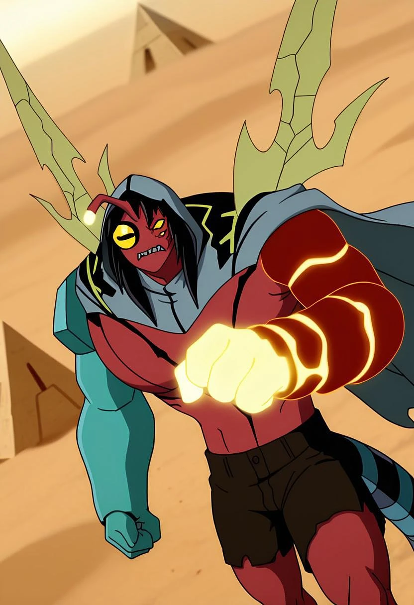 Featured image #4 for Mutant Kevin 11 -- Ben 10 (chaquetrix support)  Noob +Pony+1.5+illustrious