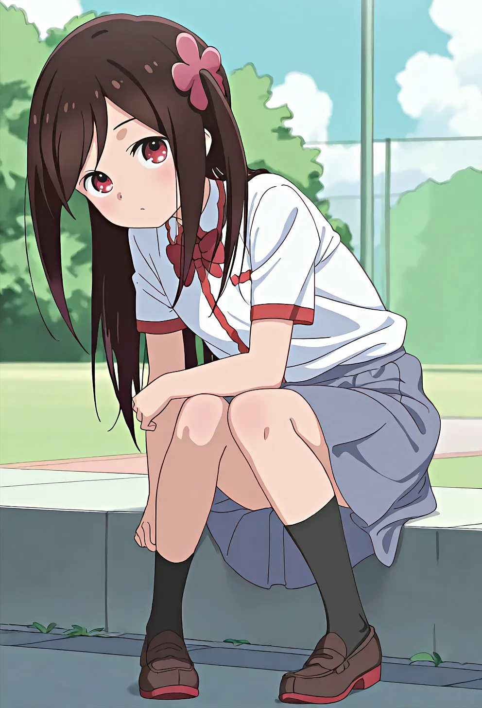 Featured image #2 for IllustriousXL - Hitori Bocchi 一里 ぼっち - hitoribocchi no marumaru seikatsu