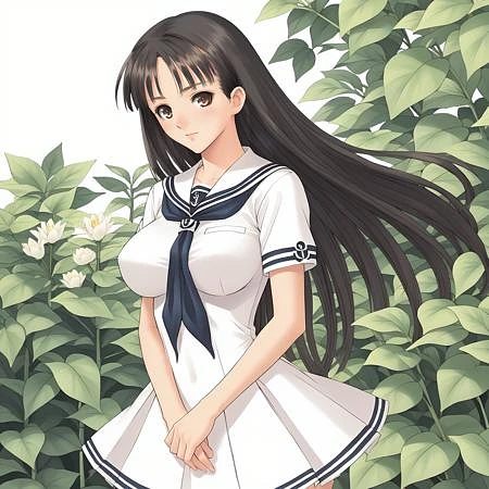 Featured image #1 for Asa Mizushima (Sora no Iro, Mizu no Iro) XL pony LORA