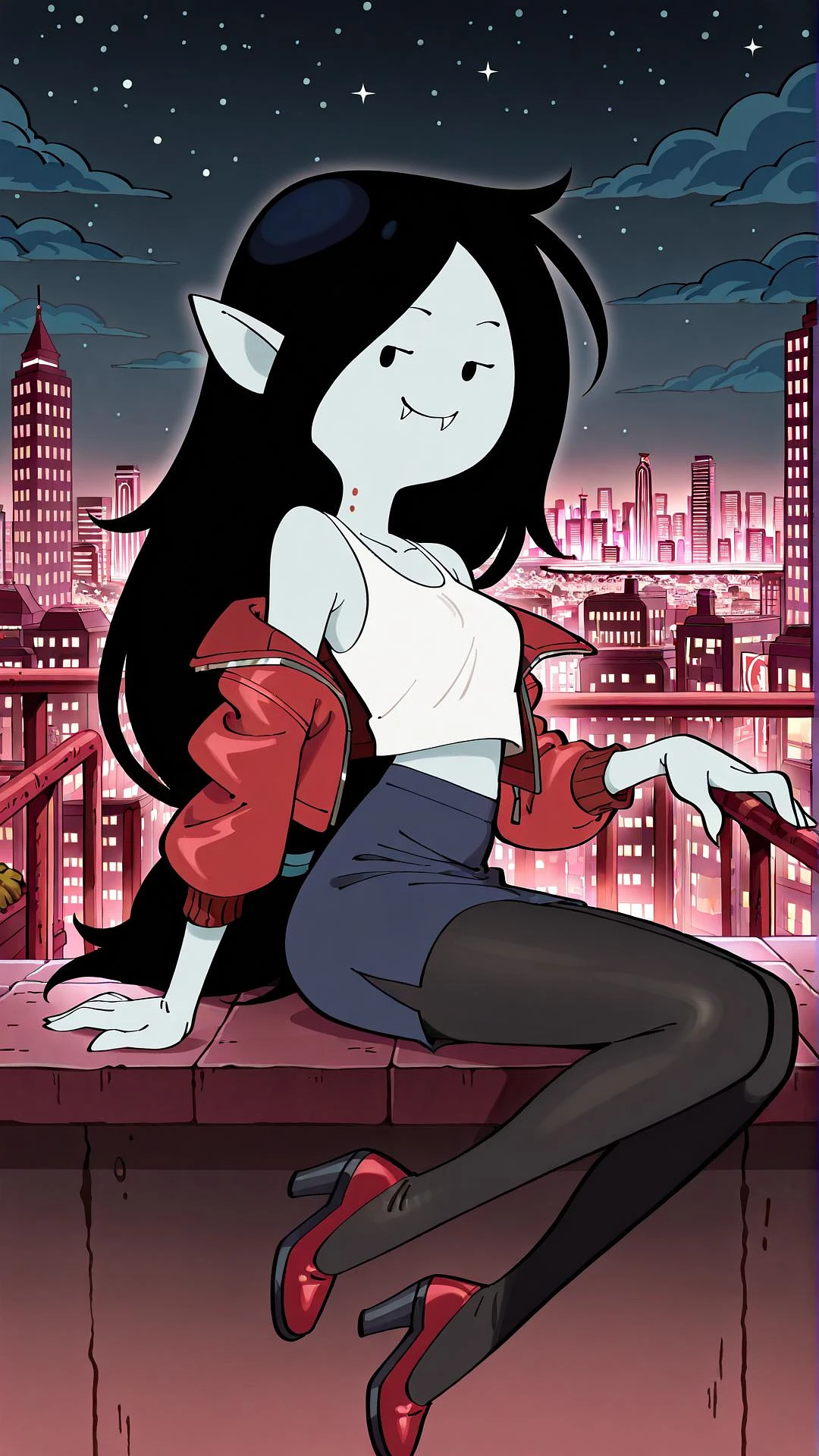 Featured image #2 for Adventure Time - Marceline [Illustrious | Hunyuan]