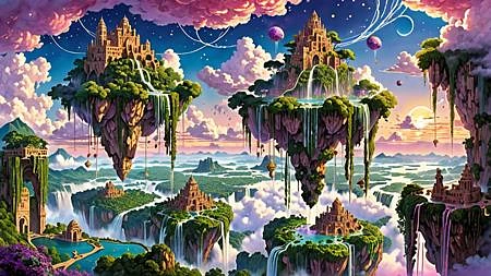 Featured image #3 for Dreamscapes: Epic Fantasy Landscape Generator