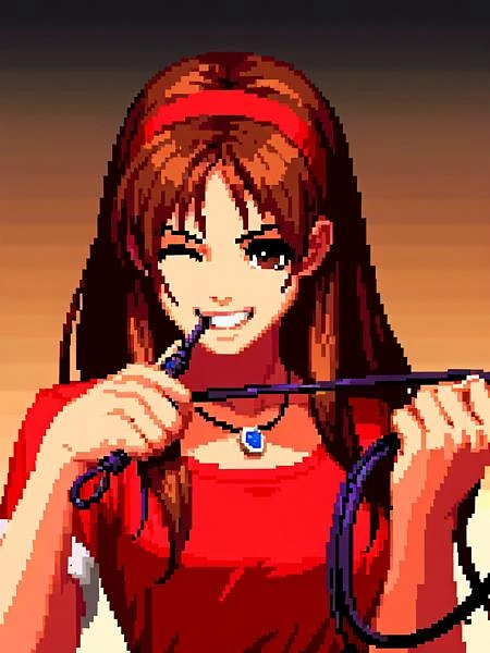 Featured image #1 for The King of Fighters Victory Portrait [Pixel Art]