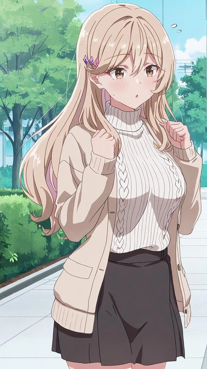 Featured image #1 for Ajisai Sena | Watashi ga Koibito ni Nareru Wake Nai jan, Muri Muri! | Illustrious