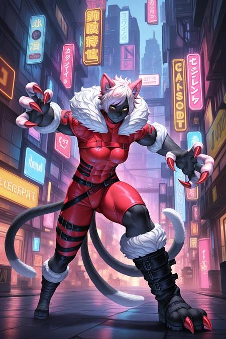 Featured image #3 for Yaana | Black Cat ヤーナ | ブラックキャット // Illustrious Character LoRA // Final Fantasy XIV ファイナルファンタジーXIV