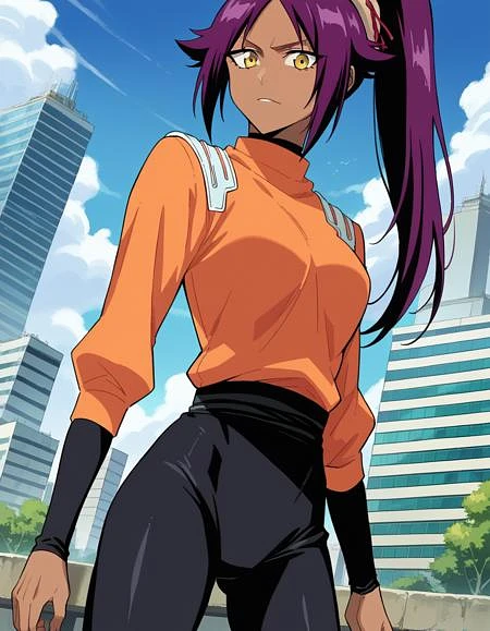 Featured image #5 for Yoruichi Shihouin (四楓院 夜一) - Bleach (ブリーチ)
