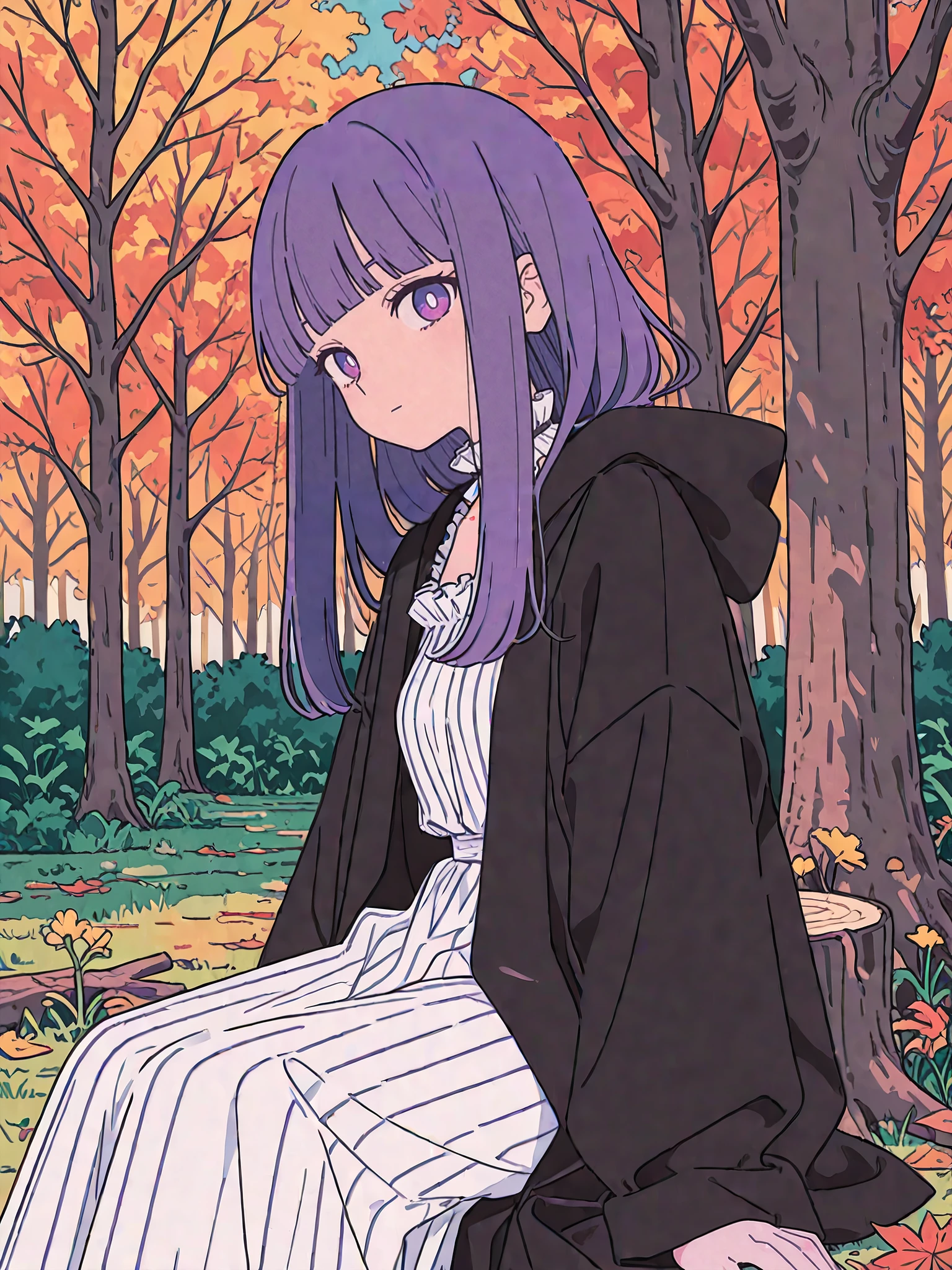 Featured image #2 for Flanime Illustrious-XL - High-Quality Flat Anime