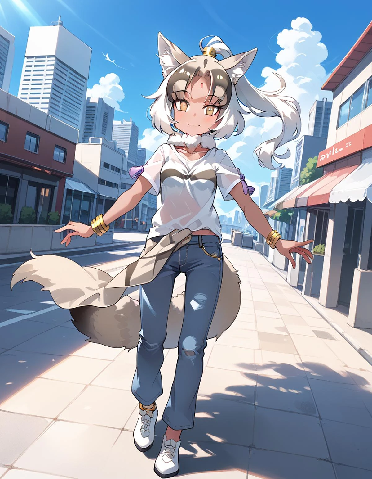 Featured image #4 for Indian Wolf (Kemono Friends) / インドオオカミ (けものフレンズ) [PonyXL＆IL-XL]