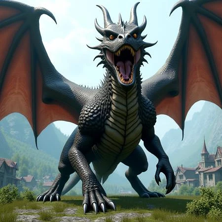 Featured image #1 for My flux Dragon