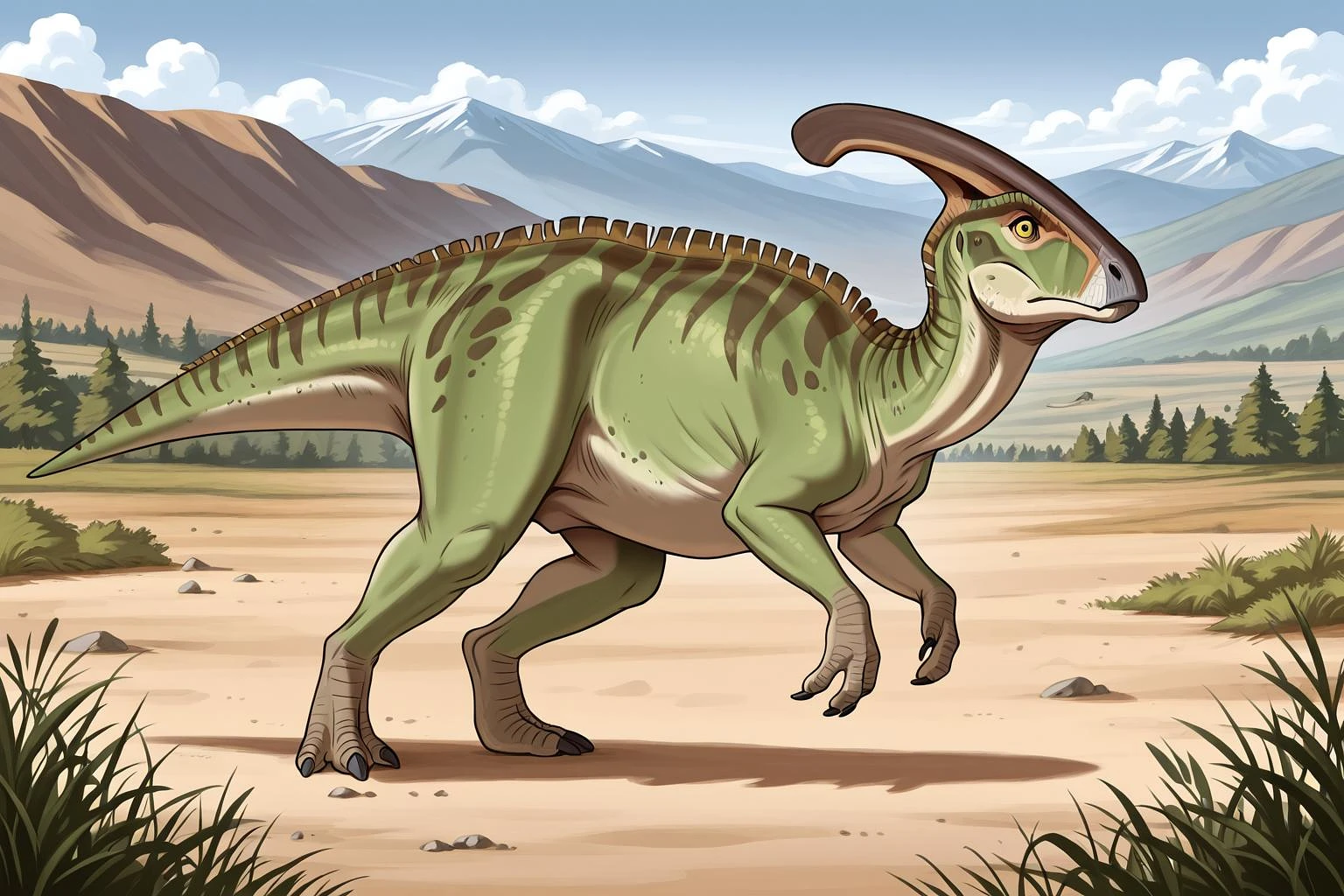 Featured image #1 for parasaurolophus illustrious