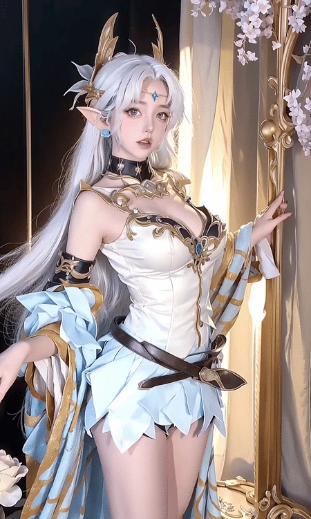 Featured image #4 for army officer's hat ornaments(Diao Chan)'s skin in in Honor of Kings:Midsummer Night's Dream