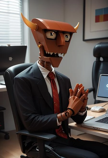 Featured image #6 for Beelzebot (Robot Devil) - Futurama [Illustrious/PDXL]