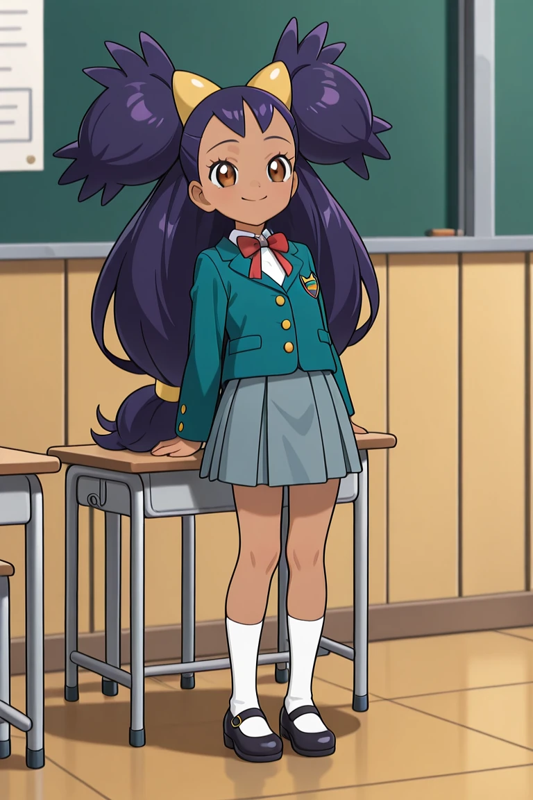 Featured image #3 for Iris - Younger Clothes, School Uniform (Pokemon Black and White)