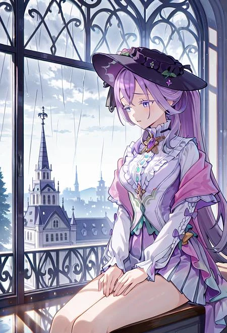 Featured image #5 for Emilie [Beta Concept Art] | Genshin Impact | Illustrious