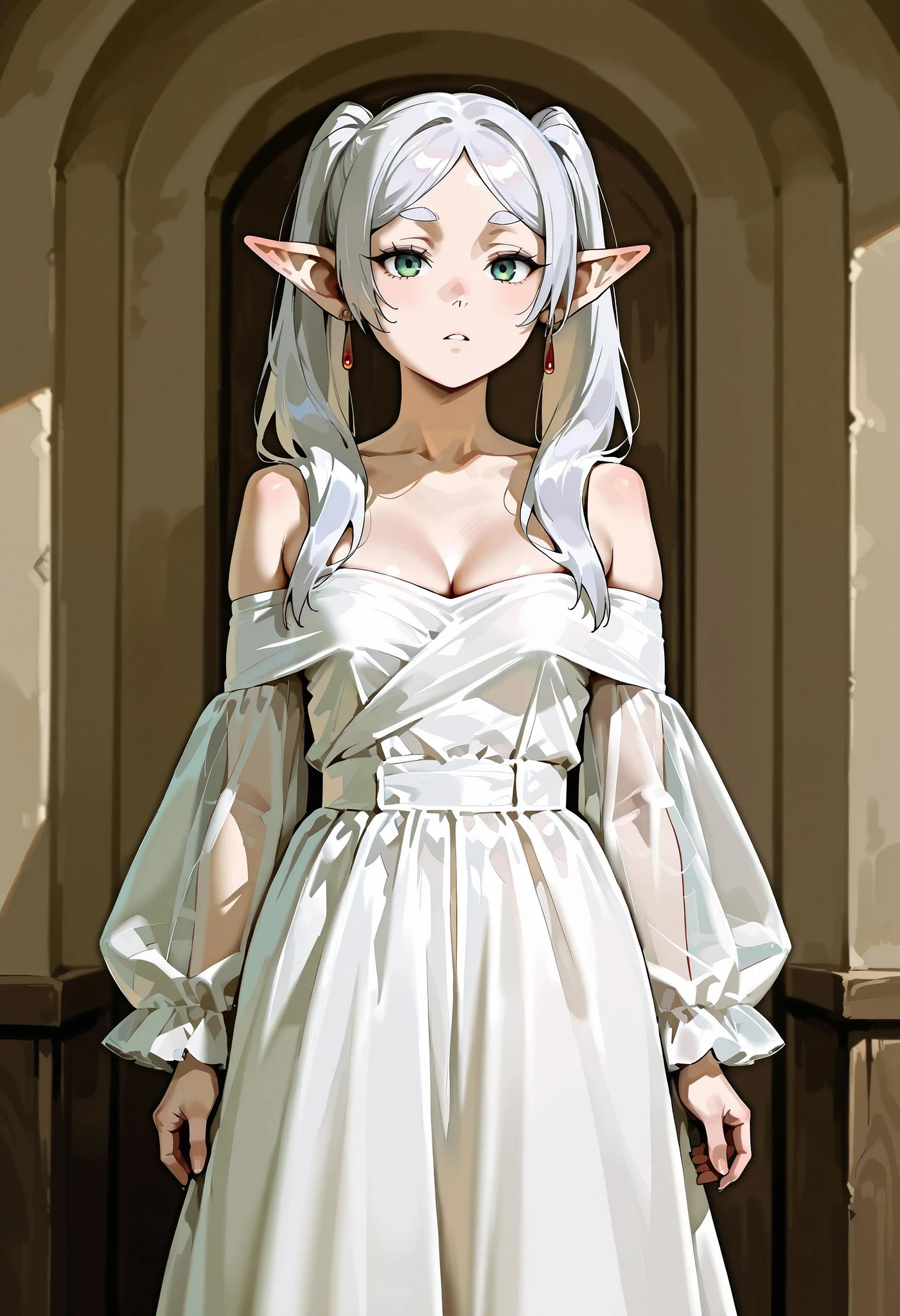 Featured image #2 for Lantern Sleeve Wedding Dress
