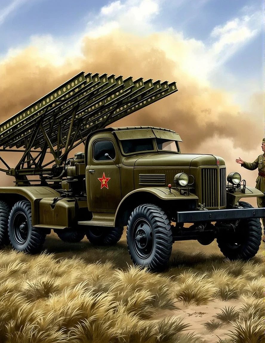 Featured image #3 for 82mm BM-8"Katyusha" /  8連装ロケット砲「カチューシャ」