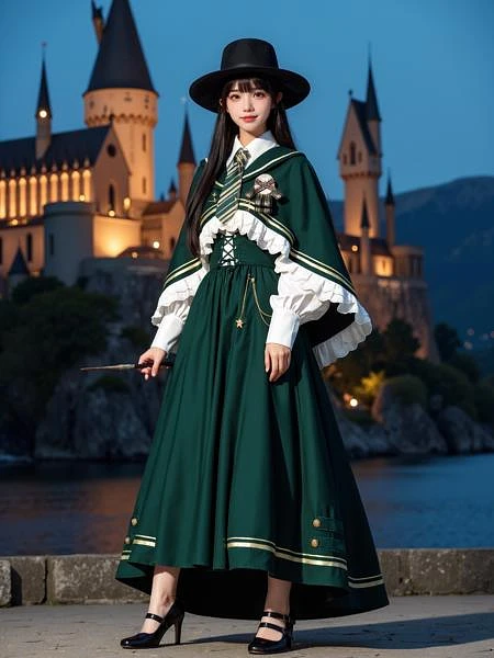 Featured image #1 for [Flux.1 D] [Realistic] Magical girl costume | 魔法少女服装